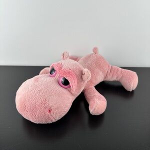 Russ Rare Lil Peepers Jovita Hippo 9” Big Pink Eyes Plush Peeper Hippopotamus
